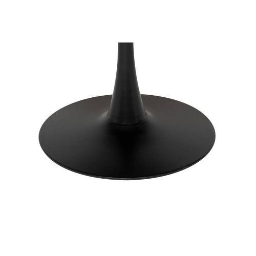 Table à Manger "elias" Noir D102x76cm