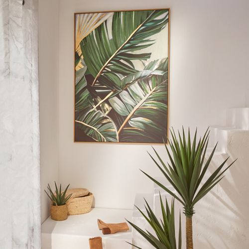 Toile Peinte Encadrée "tahina" 100x140cm