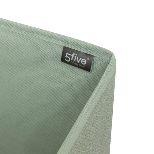 Boîte De Rangement Vert Clair Chiné 31 X 31 Cm