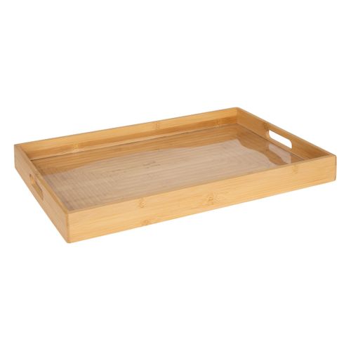 Plateau De Service En Bambou 46 X 30 Cm