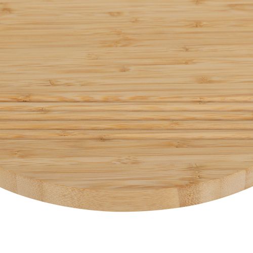 Plateau Tournant Rainuré En Bambou D 35 Cm
