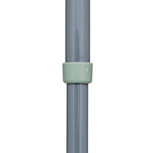 Balai Antichoc Télescopique En Caoutchouc Gris H125cm