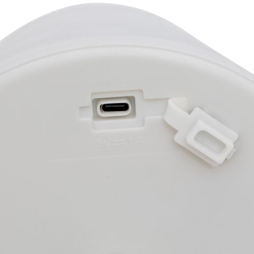 Lampe D'extérieur LED Rechargeable USB Base Acier Beige D 16 X H 30 Cm