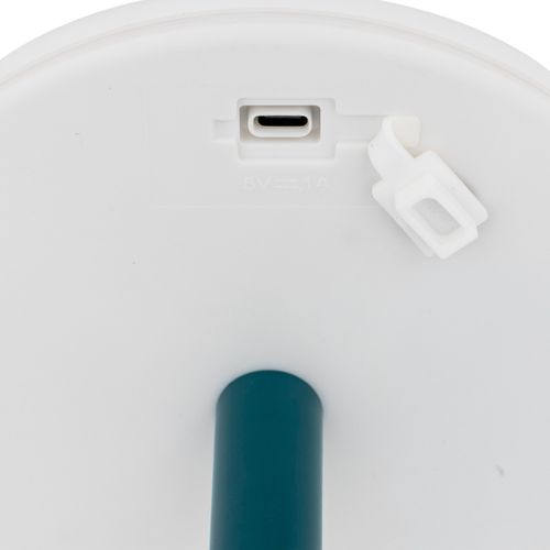 Lampe D'extérieur LED  Rechargeable USB Base Acier Bleu D 16 X H 30 Cm