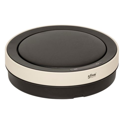 Poubelle En Métal Beige 40 Litres Sensor Ouverture Et Fermeture Automatique