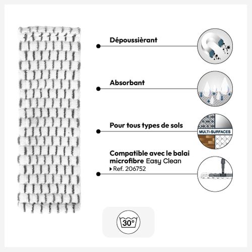 Serpillère Microfibre Blanc