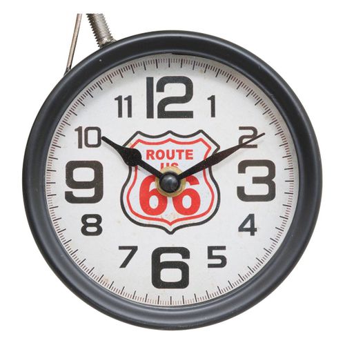 Horloge Neils Vert 43,5x23cm