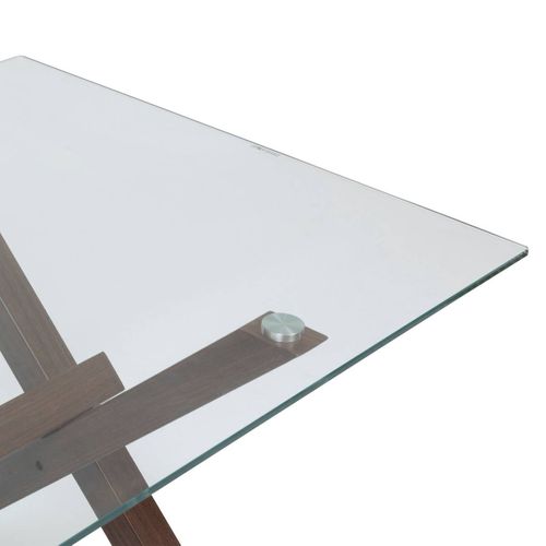 Table à Manger "jorel" Marron 180x90x74,5cm