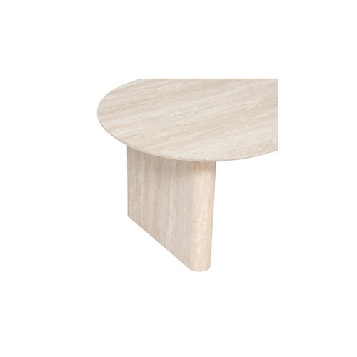 Table basse ANAYA Effet travertin
