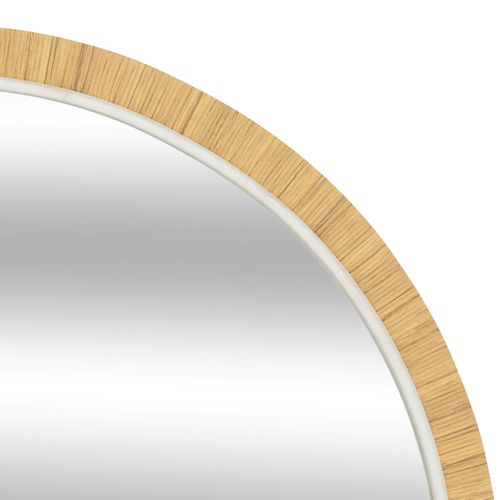 Miroir arche H75 cm THEA Marron clair / Marron foncé