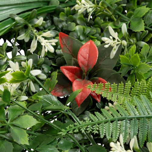 Carré Végétal Tropical "izy" Vert 50x50cm