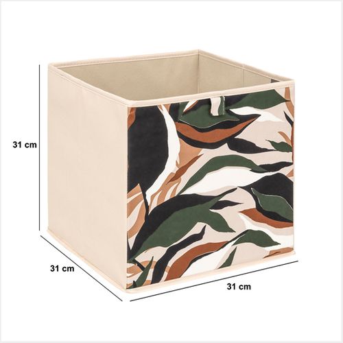 Boîte De Rangement "mix 'n' Modul" Motif Lauria 31x31cm