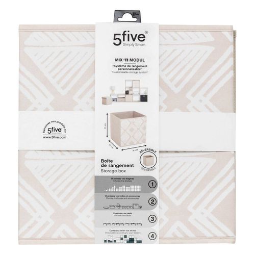 Boîte De Rangement "mix 'n' Modul" Motif Bohema 31x31cm