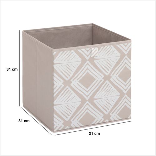 Boîte De Rangement "mix 'n' Modul" Motif Bohema 31x31cm