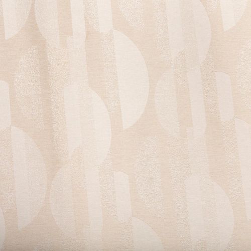 Rideau Jacquard à Oeillets "wimbi" 140x260cm Beige Lin