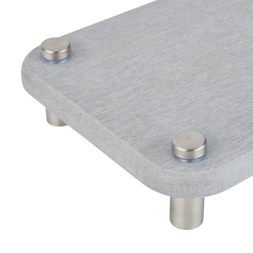 Tapis En Diatomite Gris 28x11cm