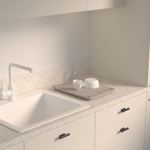 Tapis En Diatomite Gris 40x30cm