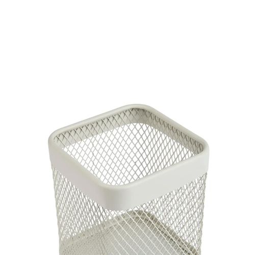 Pot à Ustensiles "mayaj" En Métal Beige