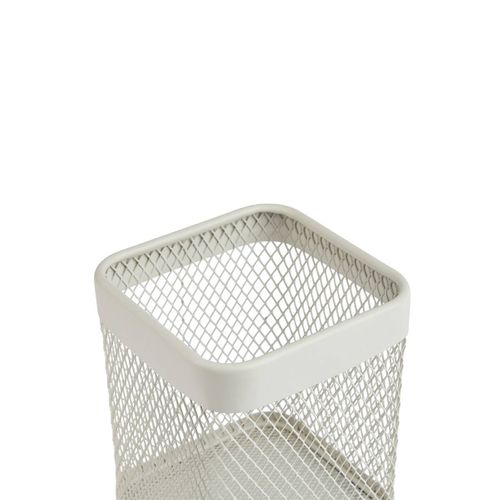 Pot à Ustensiles "mayaj" En Métal Beige