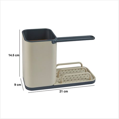 Organisateur D'évier "néo" 4 En 1 Beige