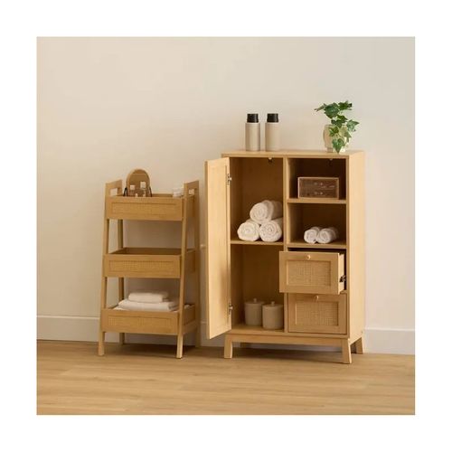 Meuble De Rangement Cane 2 Tiroirs 1 Porte 5five