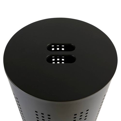 Corbeille à Linge 45l En Métal Et Bois H 58 Cm