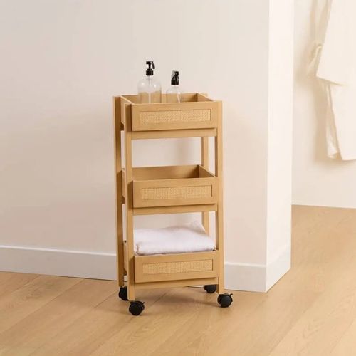 Desserte 3 Niveaux Cane Cannage