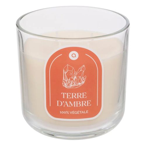 Bougie Parfumée En Verre "floa" 350g Ambre