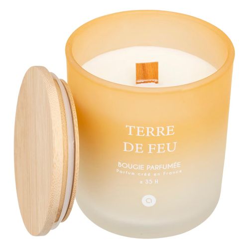 Bougie Parfumée En Verre "sana" 255g Terre De Feu