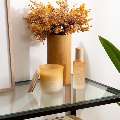 Bougie Parfumée En Verre "sana" 255g Terre De Feu