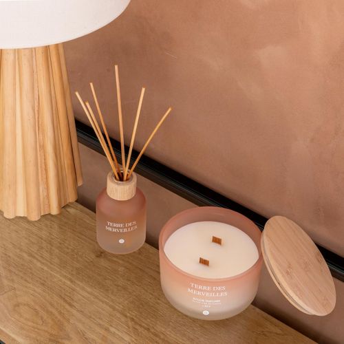 Bougie Parfumée En Verre "sana" 420g Terre Des Merveilles