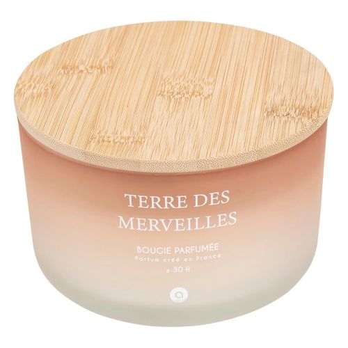 Bougie Parfumée En Verre "sana" 420g Terre Des Merveilles