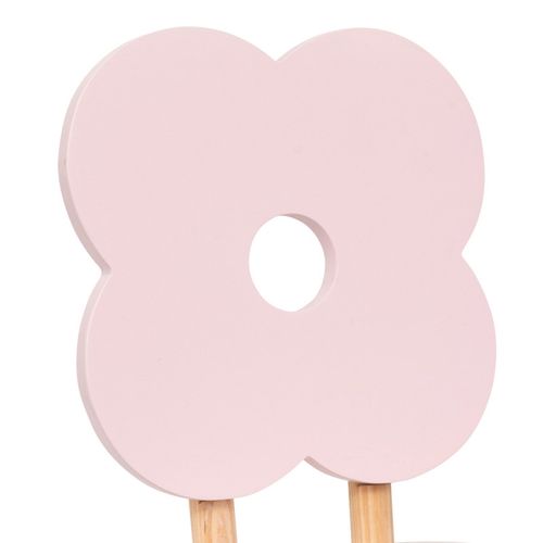 Chaise Enfant "douceur Fleur" 47cm Rose