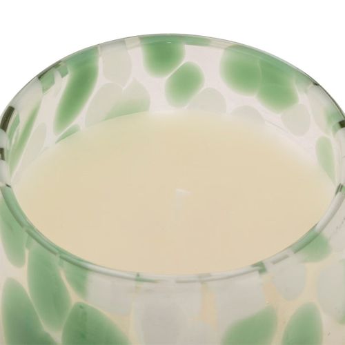Bougie Parfumée En Verre "mancha" 275g Fleur De Lin