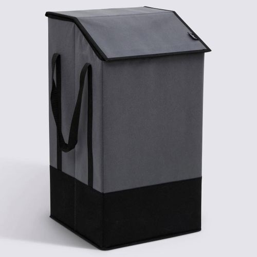 Panier à Linge 45l Gris