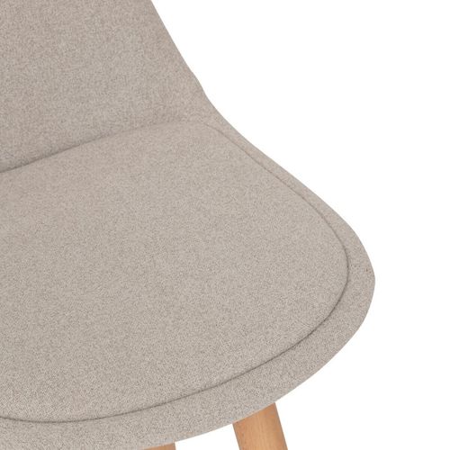 Tabouret Bar Maxon Tissu Beige