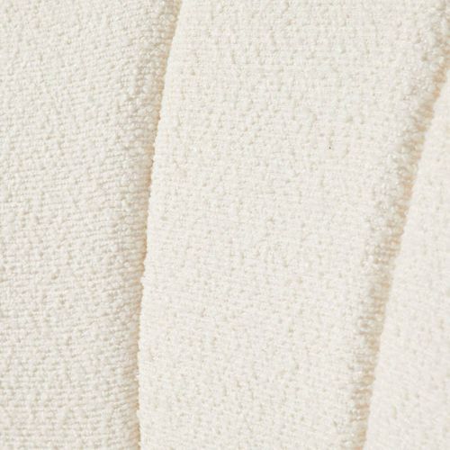 Fauteuil "naova" Bouclette Blanc