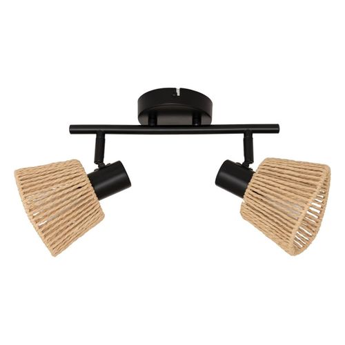 Applique 2 Lampes Myha Métal Et Corde Atmosphera