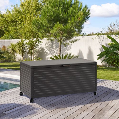 Coffre De Rangement Extérieur 1070l Edenio Graphite