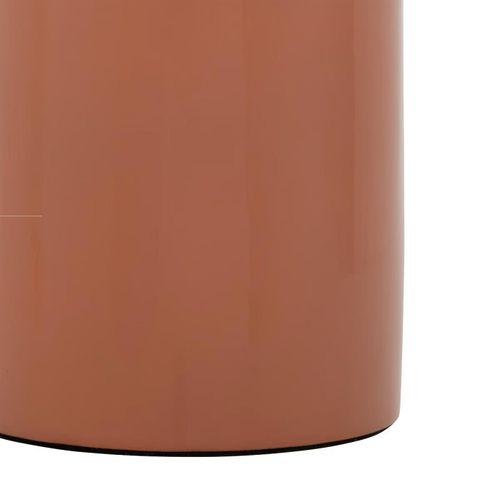 Lampe à Poser En Verre "asti" 36cm Rose
