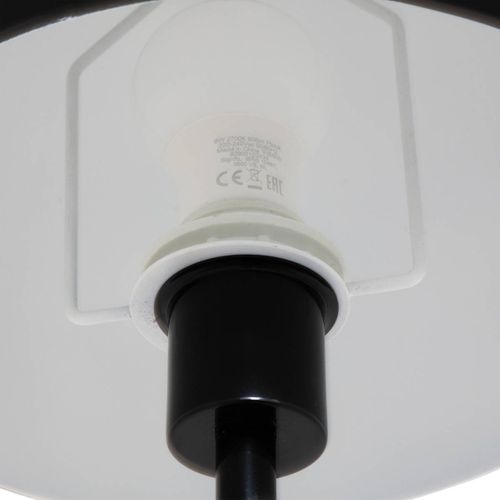 Lampadaire "savio" Noir H140cm