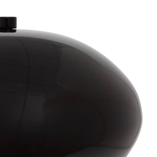 Lampe Champignon à Poser "savio" Noir H38cm