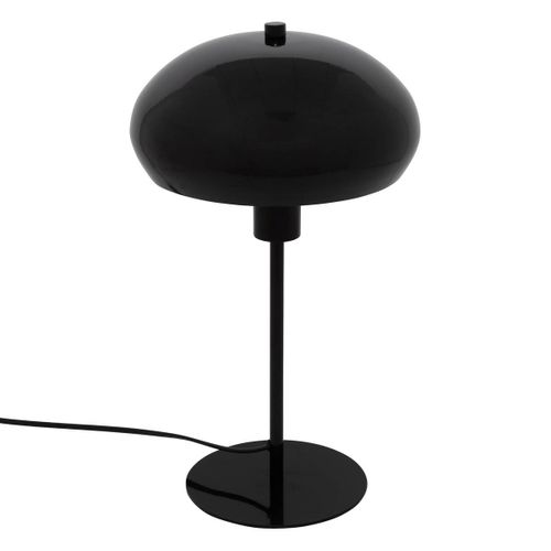 Lampe Champignon à Poser "savio" Noir H38cm