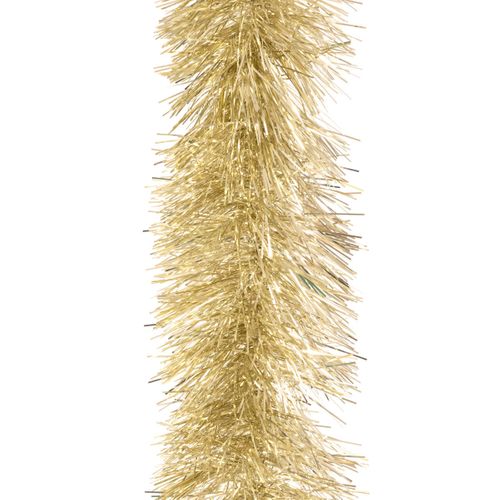 Guirlande De Noël Boa Large 20 Cm Doré Longueur 5 Mètres