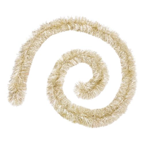 Guirlande De Noël Boa Large 20 Cm Doré Longueur 5 Mètres