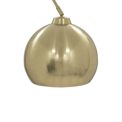 Lampadaire Arche "floris" Doré H177cm