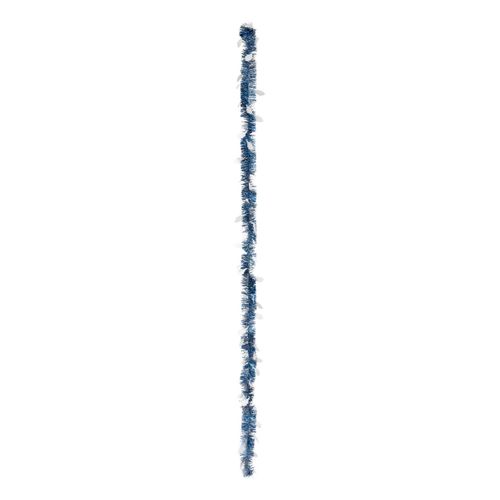Guirlande De Noël Large 15 Cm Bleue Déco Feuilles De Houx Longueur 2 Mètres