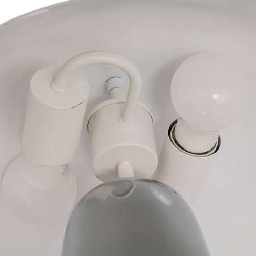 Lampe Champignon Omia 34 Cm Chromé Atmosphera