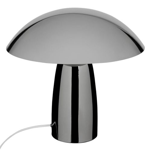 Lampe Champignon Omia 34 Cm Chromé Atmosphera