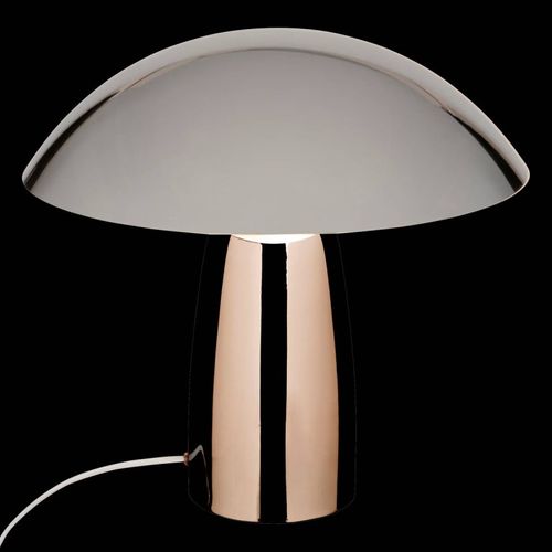 Lampe Champignon Omia 34 Cm Chromé Atmosphera